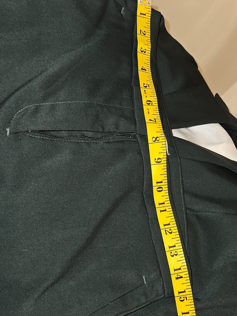 Ladies Olive Green Two-Piece Suit — Classic Single-Button Blazer & Trousers - Picture 11 of 11